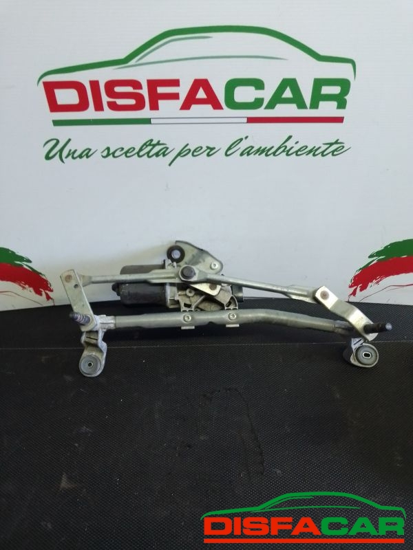 Motorino tergicristallo usato Renault Twingo 3a serie completo di leveraggio 2014, codice w000050101 – foto 2 di 5