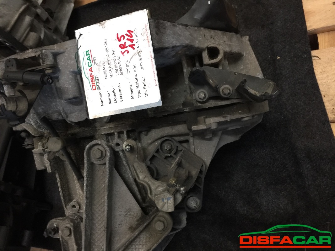 Cambio usato Nissan Micra K12 2002, codice K9K – foto 2 di 4