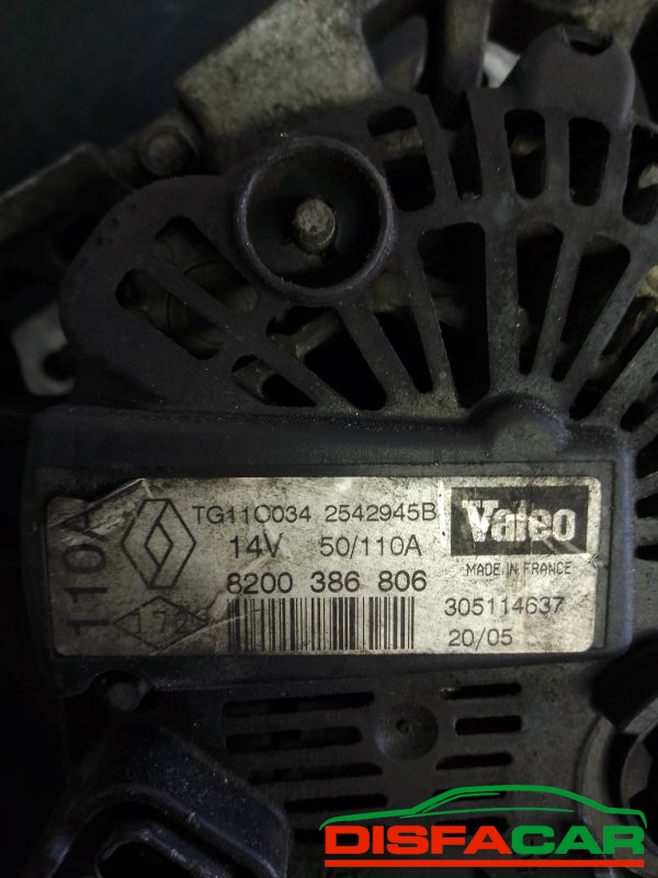 Alternatori usati Renault Megane – foto 5 di 5
