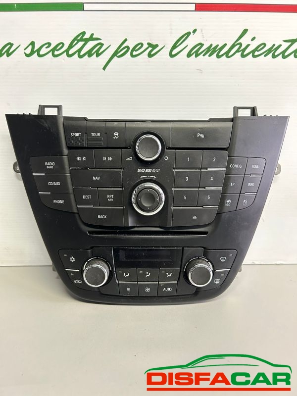Comandi climatizzatore usati Opel Insignia A automatico 2008, codice 13273097 – foto 2 di 5
