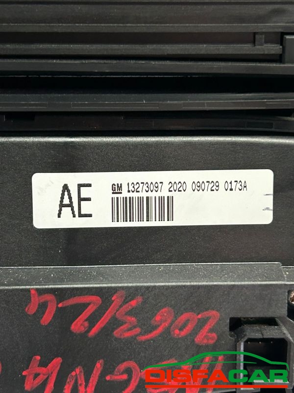 Comandi climatizzatore usati Opel Insignia A automatico 2008, codice 13273097 – foto 5 di 5