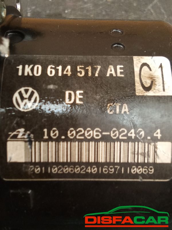 Centralina ABS usata Volkswagen Golf 5A SERIE - AUDI A3 - GOLF PLUS 2003, codice 10.0206-0240.4 – foto 3 di 8