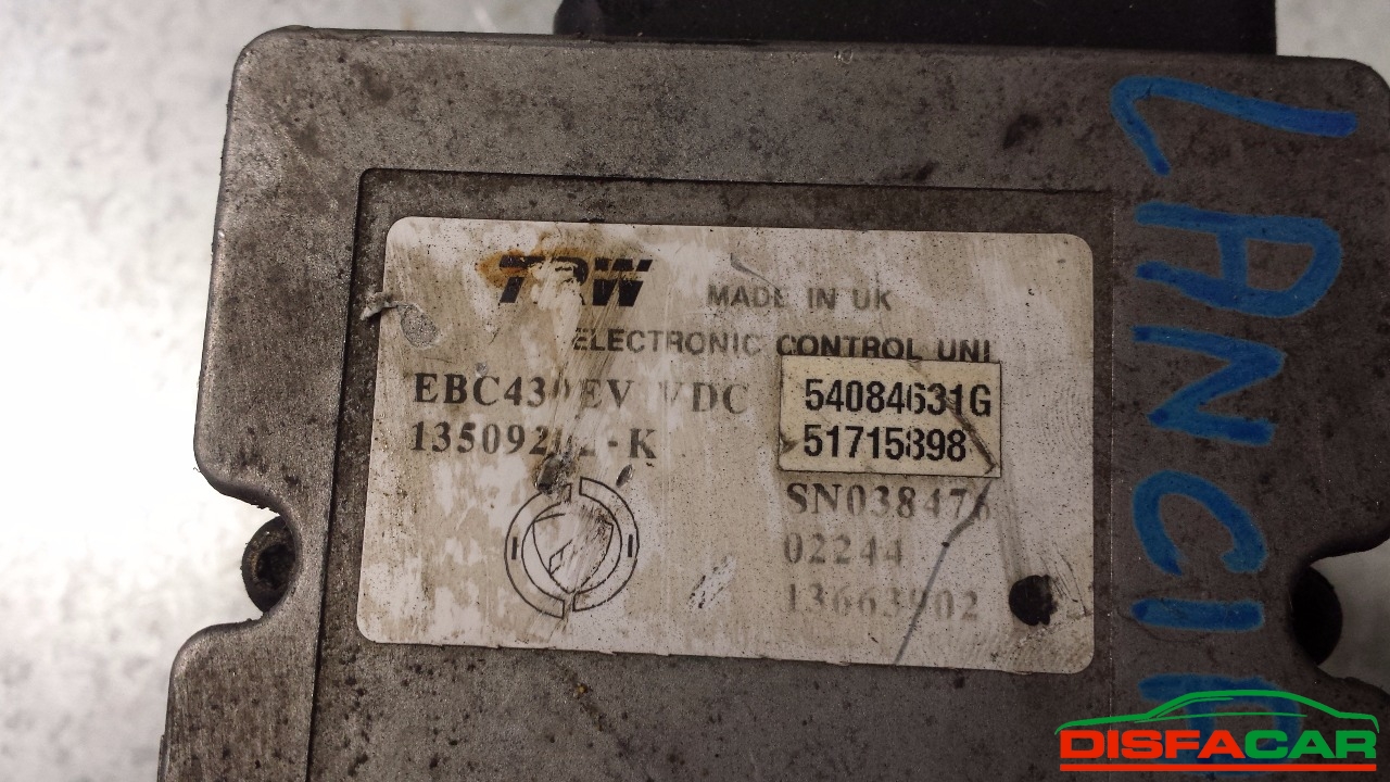 Centralina ABS usata Lancia Thesis, codice 54084g631g – foto 3 di 3
