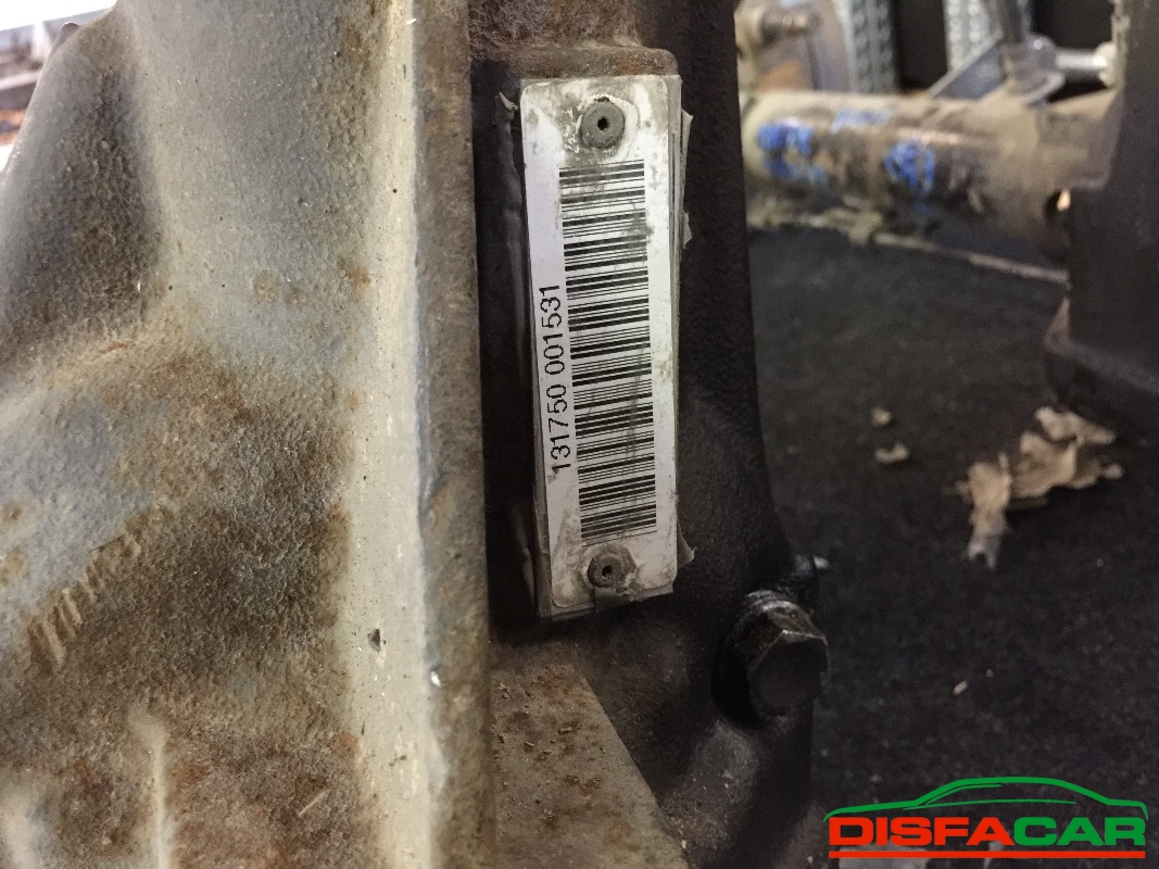 Differenziale posteriore usato Piaggio Porter CASSONATO 1995, codice DAIHATSUCB – foto 7 di 7