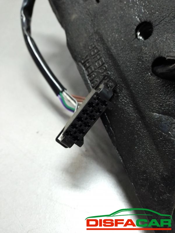 Retrovisore esterno usato Volkswagen Passat 5a serie elettrico dx con freccia (7 fili) 2000 – foto 3 di 4