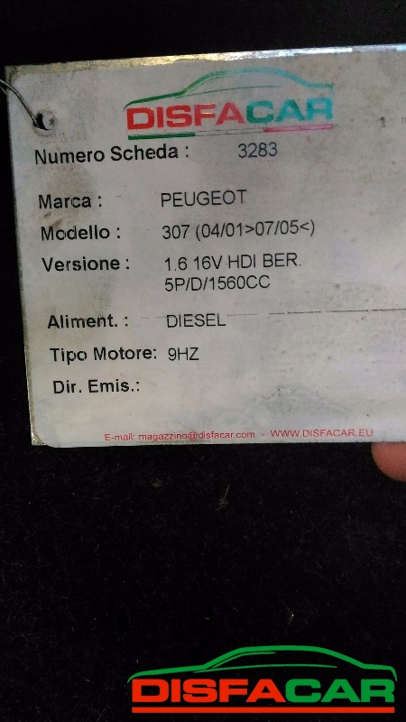 Assale posteriore usato Peugeot 307 Berlina. Familiare. Sw citroen c4 2001, codice 8HZ – foto 9 di 9