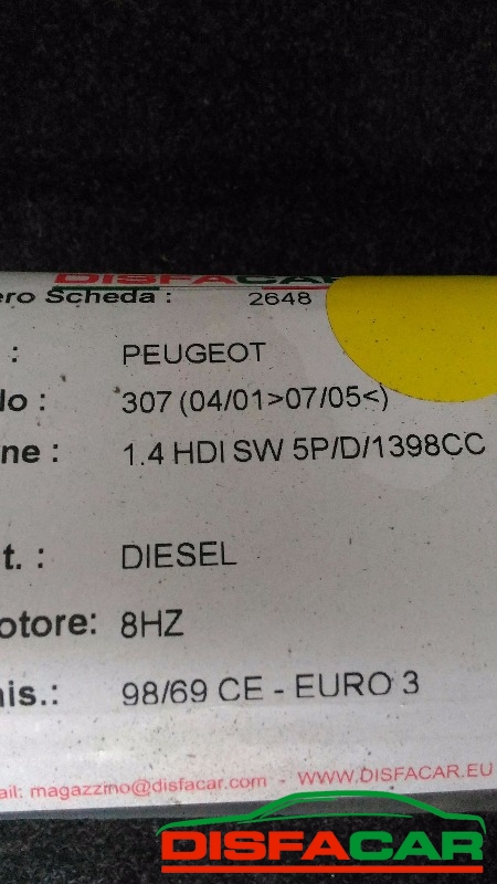 Assale posteriore usato Peugeot 307 Berlina. Familiare. Sw citroen c4 2001, codice 8HZ – foto 7 di 9