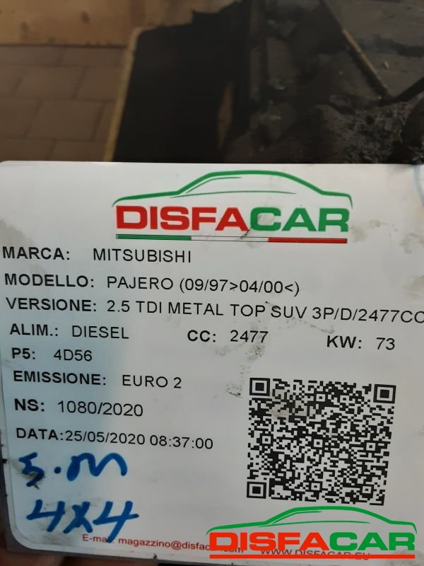 CAMBIO usato Mitsubishi Pajero 1997 - Ricambio originale garantito