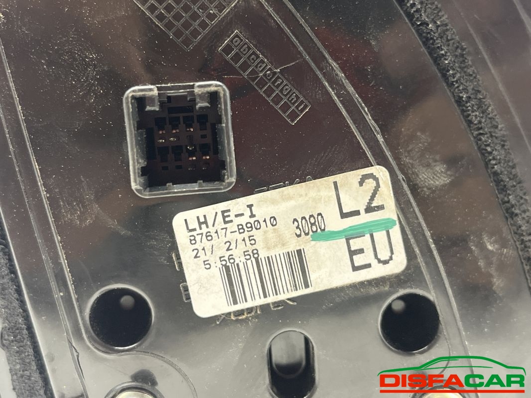 Retrovisore esterno usato Hyundai i10 3a serie elettrico sx 2019, codice 87617-b9010 – foto 4 di 4