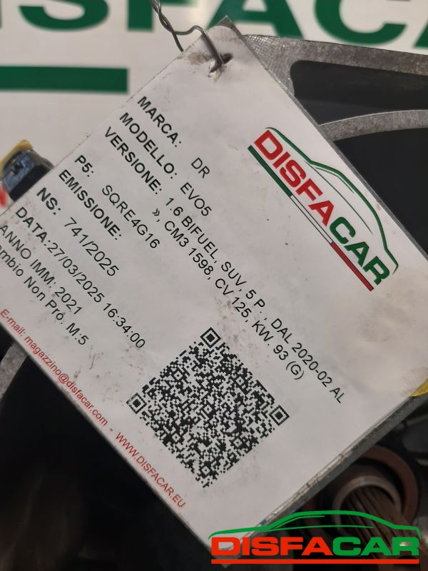 Cambio usato DR EVO 5 ( CAMPANA CREPTATA DA SALDARE E SUPPORTO ATTACCO STAFFA CAMBIO ROTTO VEDIFOTO))… – foto 13 di 14