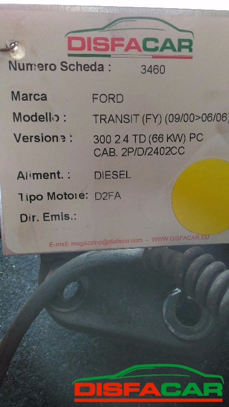 Differenziale posteriore usato Ford Transit 2000, codice D2FA – foto 8 di 8