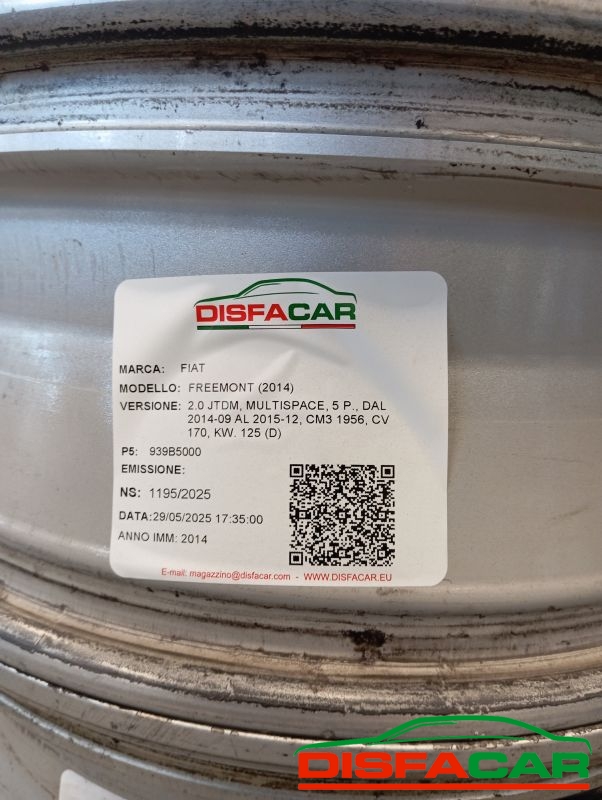 CERCHIO RUOTA usato Fiat Freemont 2011 - Ricambio originale garantito