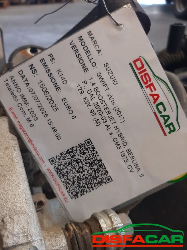 TELAIETTO ANTERIORE usato Suzuki Swift 2021 - Ricambio originale garantito