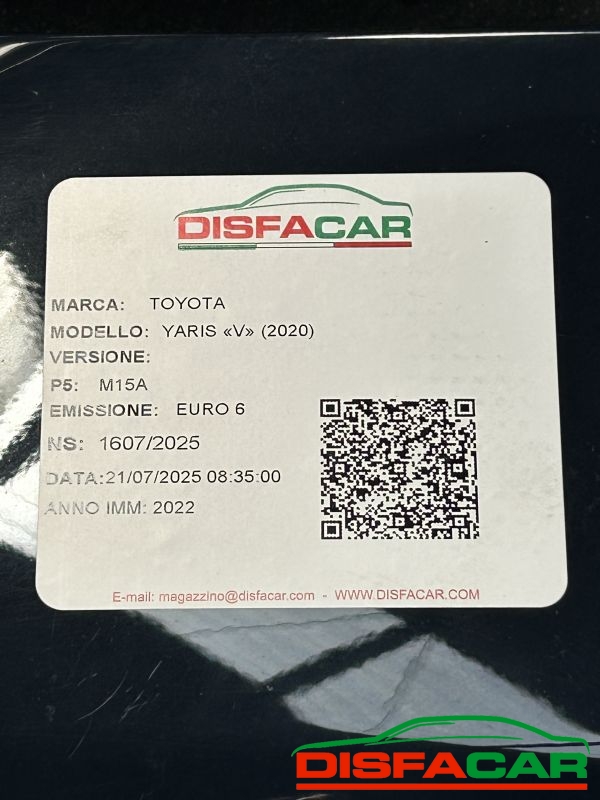 LAMIERATI usato Toyota Yaris 2020 - Ricambio originale garantito