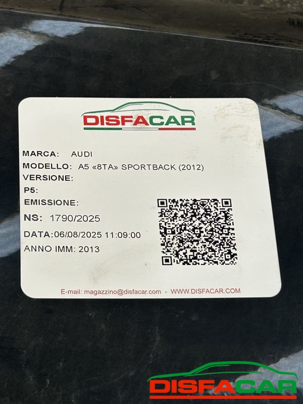 LAMIERATI usato Audi A5 2007 - Ricambio originale garantito