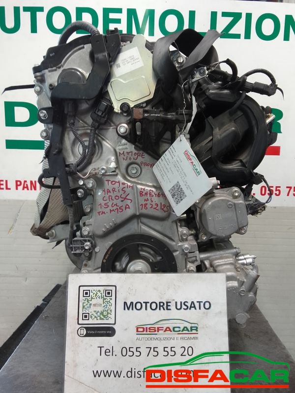 Motore usato Toyota Yaris CROSS HYBRID (CAMBIO ROTTO E SPINOTTI VARI VEDI FOTO) 2020, codice M15A – foto 21 di 23