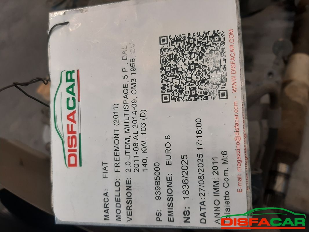 TELAIETTO ANTERIORE usato Fiat Freemont 2011 - Ricambio originale garantito