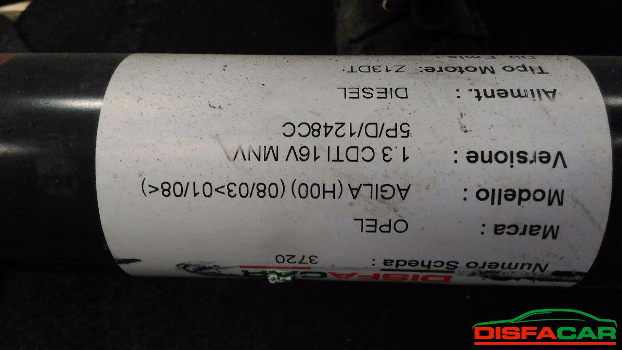 Assale posteriore usato Opel Agila 2000, codice Z10XE – foto 6 di 6
