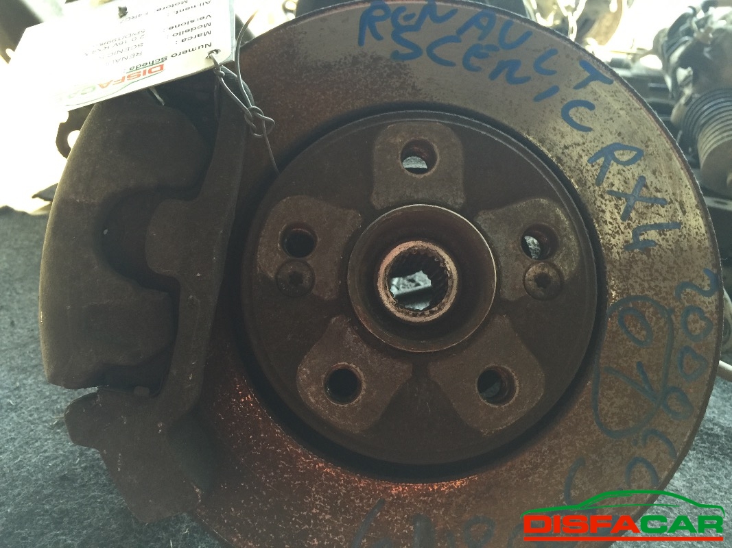 Telaietto anteriore usato Renault Scenic 4X4 1999, codice F4RC7 – foto 4 di 7