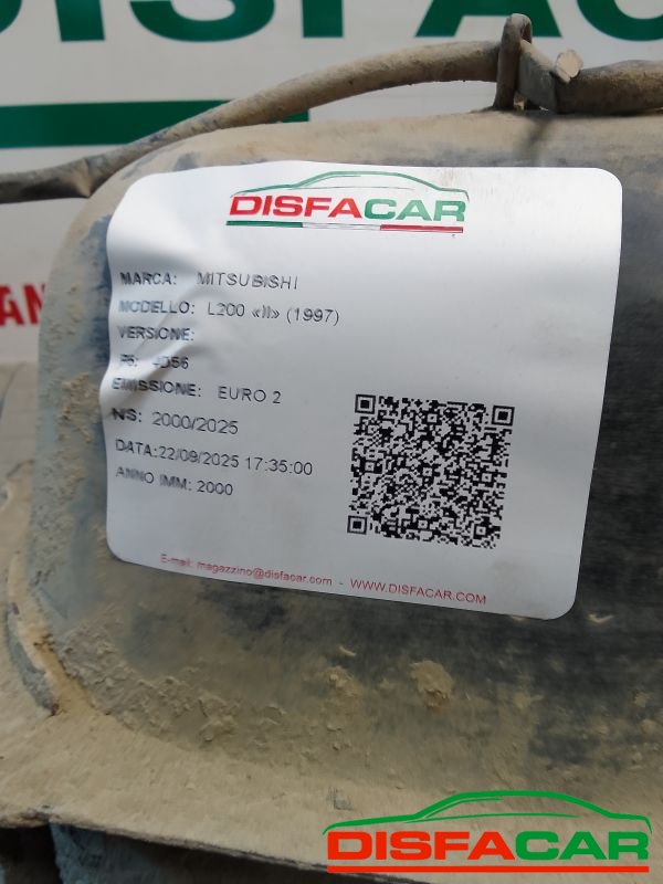 SERBATOIO usato Mitsubishi L200 1997 - Ricambio originale garantito
