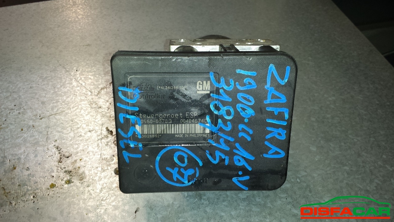Centralina ABS usata Opel Zafira 2005, codice 10.0206-0264.4 – foto 2 di 2