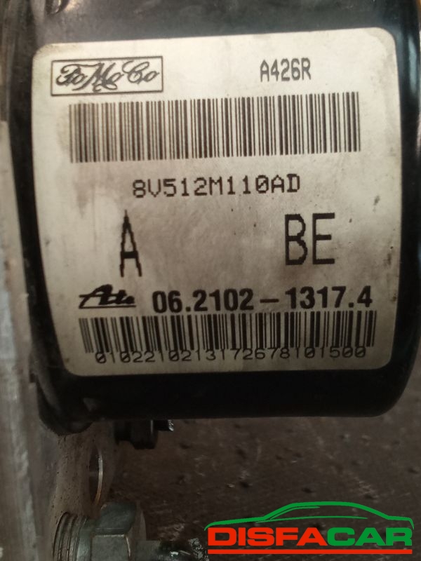 Centralina ABS usata Ford Fiesta 6A SERIE 2008, codice 06.2102-1317.4 – foto 3 di 8