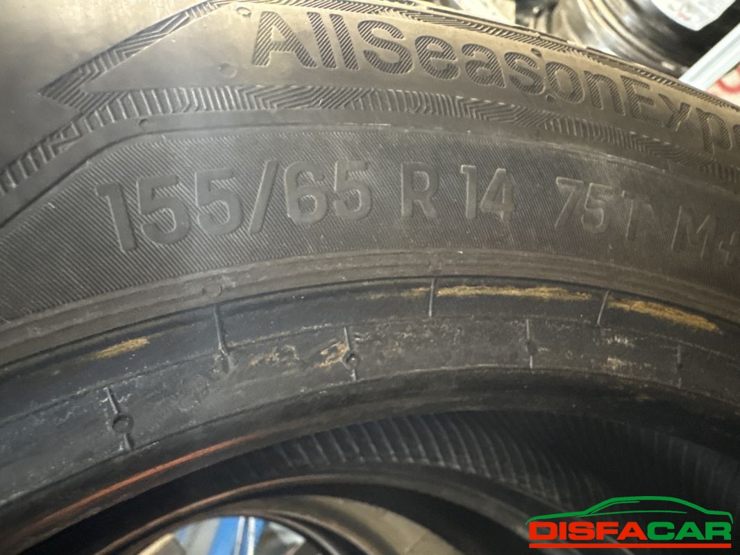 Pneumatici usati 155/65R14 UNIROYAL 2024 – foto 3 di 5