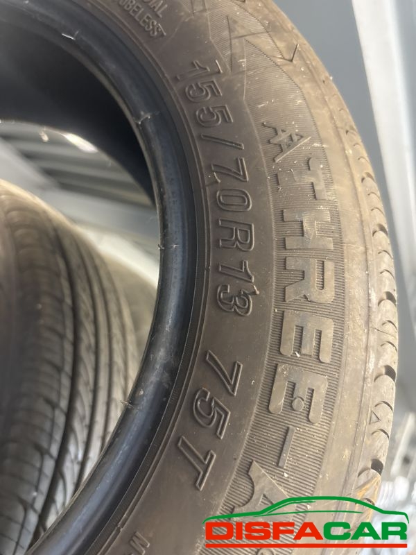 Pneumatici usati 155/70R13 THREE-A solo due gomme 2024 – foto 3 di 4