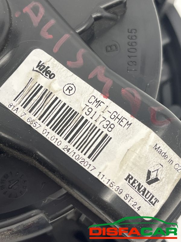 Ventola interna usata Renault Talisman 2012, codice t911738 – foto 4 di 5
