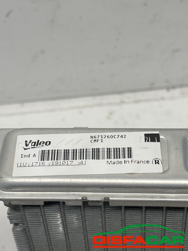 Ricambio usato Renault Talisman termoscambiatore scambiatore di calore radiatore di riscaldamento 2012 – foto 2 di 2