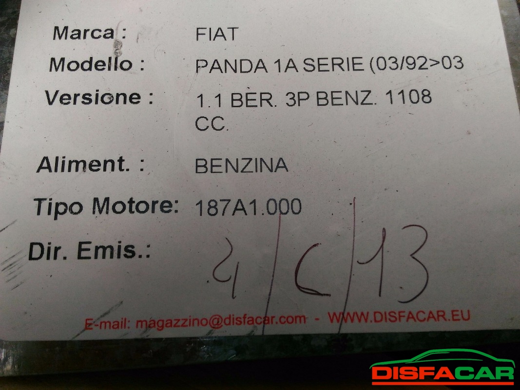 Assale posteriore usato Fiat Panda Lancia. Y10. 1990 – foto 6 di 6