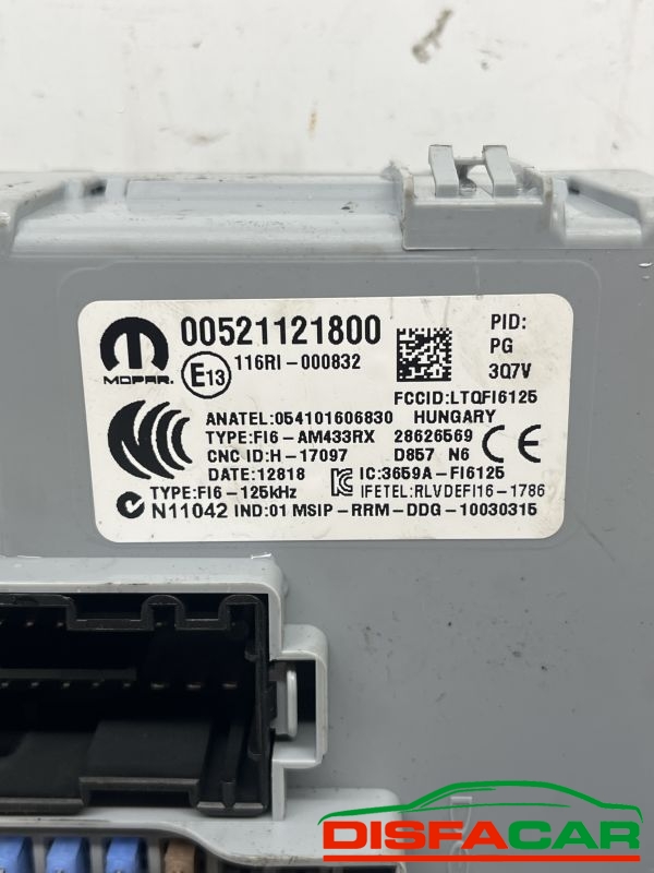 Centralina motore usata Fiat 500 1.2 2011, codice 52099658 – foto 3 di 3