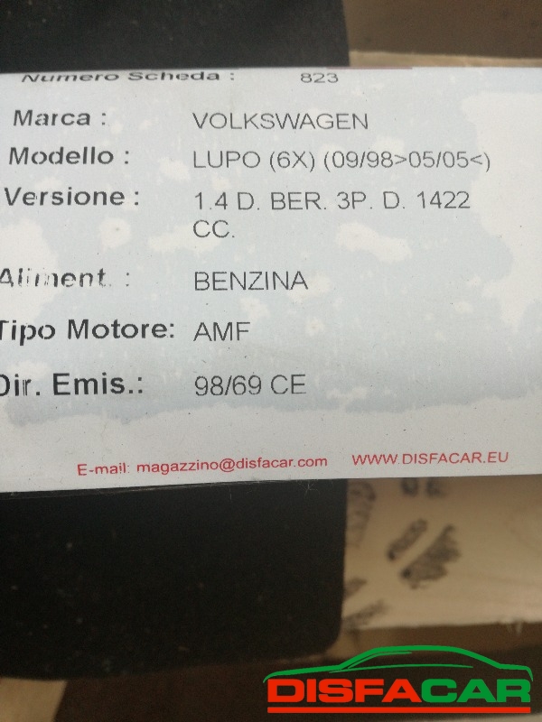 Assale posteriore usato Volkswagen Lupo SEAT AROSA Benzina diesel 1997, codice AHT – foto 8 di 8