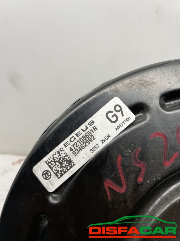 Servofreno usato Renault Trafic 472108651R 93462992 2014, codice 472108651r – foto 5 di 7
