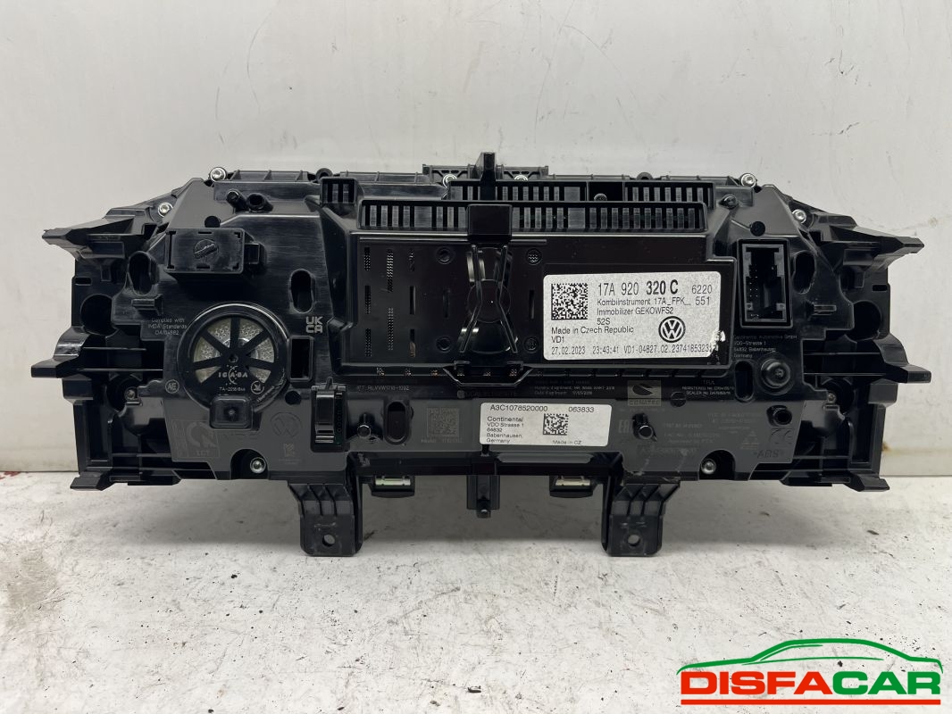 Contachilometri usato Volkswagen T-ROC 17a920320c 2022, codice 17a920320c – foto 6 di 7