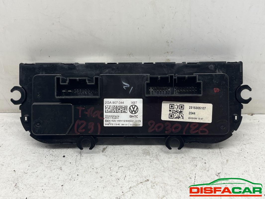 Comandi climatizzatore usati Volkswagen T-roc 2ga907044 2022, codice 2ga907044 – foto 2 di 3