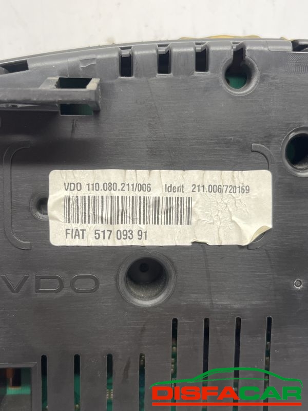 Contachilometri usato Lancia Ypsilon 1.2 benzina 51709391 2003, codice 51709391 – foto 2 di 2
