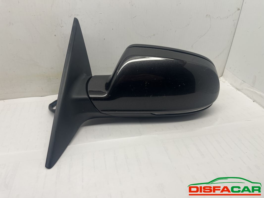 Retrovisore esterno usato Audi A5 SPECCHIO SPECCHIETTO ELETTRICO 10 FILI nero Sinistro 2007 – foto 2 di 4