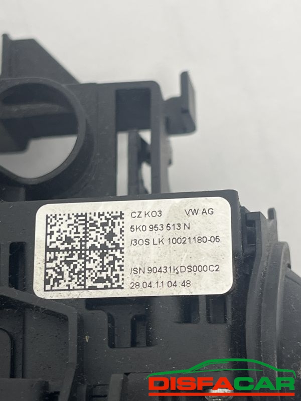 Devioluci usato Volkswagen Golf VI 6A SERIE 5k0953507ba 2008, codice 5k0953507ba – foto 2 di 10