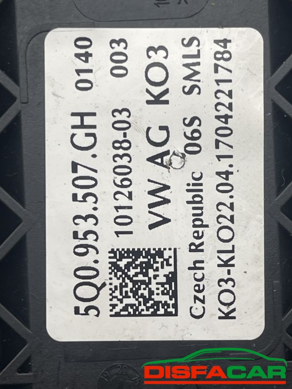 Devioluci usato Volkswagen Golf 7a serie completo 5q0953507gh 2012, codice 5q0953507gh – foto 4 di 7