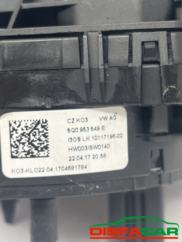 Devioluci usato Volkswagen Golf 7a serie completo 5q0953507gh 2012, codice 5q0953507gh – foto 3 di 7