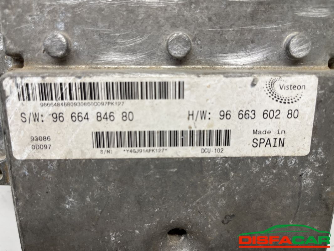 Centralina motore usata Citroën Jumper 2200, codice 9666360280 – foto 2 di 3