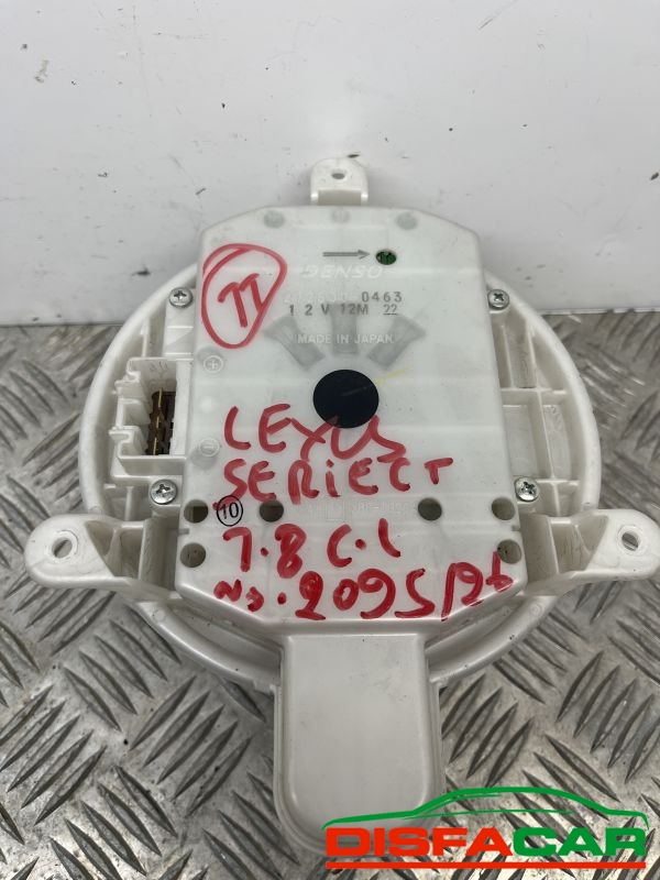 Ventola interna usata Lexus CT 200h 272600-0463 2010, codice 272600-0463 – foto 4 di 6