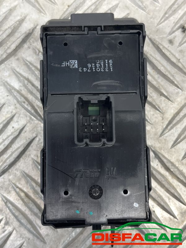 Pulsantiere alzavetri usate Opel Insignia Anteriore sinistra 13222224 2008, codice 13222224 – foto 2 di 4