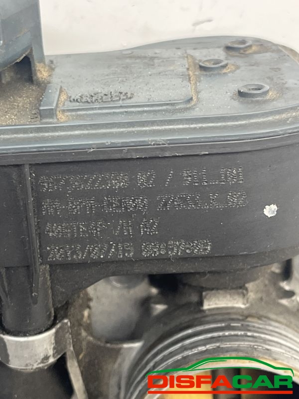 Corpo farfallato usato Peugeot 208 1.0 e 1.2 benzina, codice 9673622380 – foto 5 di 5