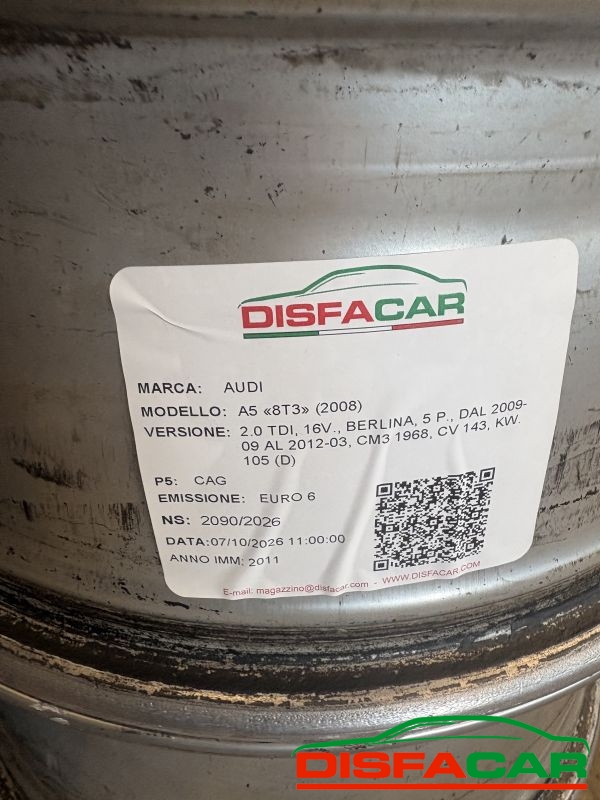 Cerchio ruota Audi A5 2009 – pezzo 1