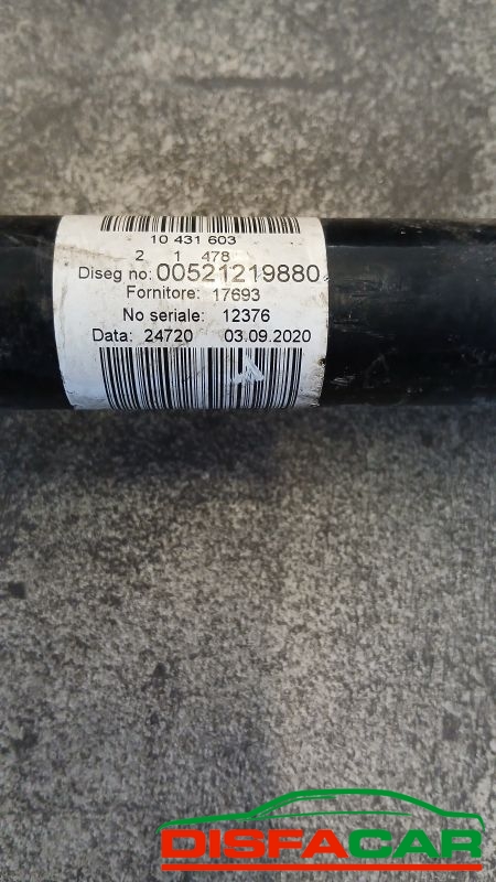 Telaietto anteriore usato Fiat 500 HYBRID ( GUIDA A DX) 2020, codice 46341162 – foto 4 di 13