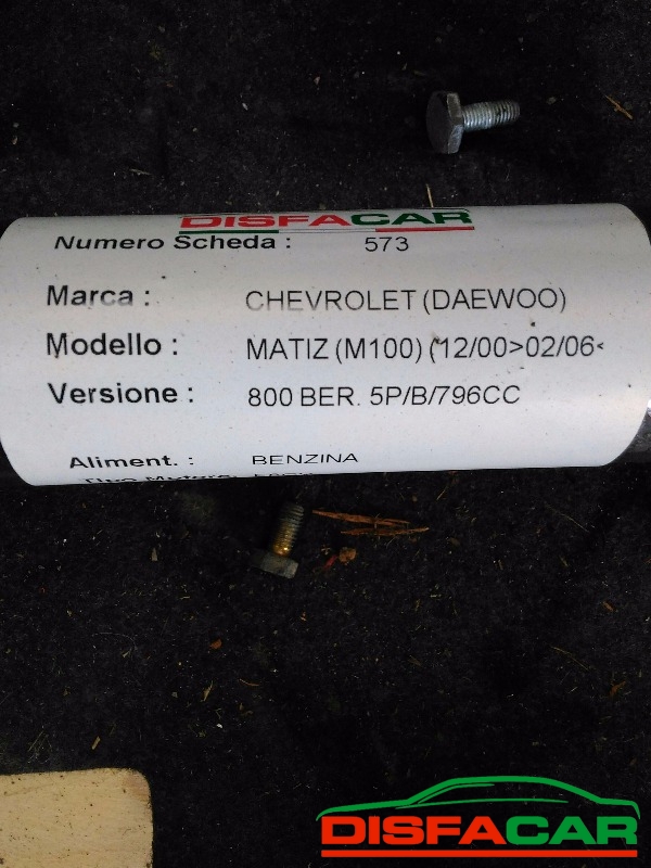 Assale posteriore usato Daewoo Matiz 1999, codice F8CV – foto 8 di 8