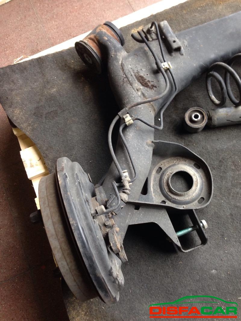 Assale posteriore usato Seat Ibiza Skoda Fabia cordoba. VW POLO 2002, codice BBY – foto 4 di 4