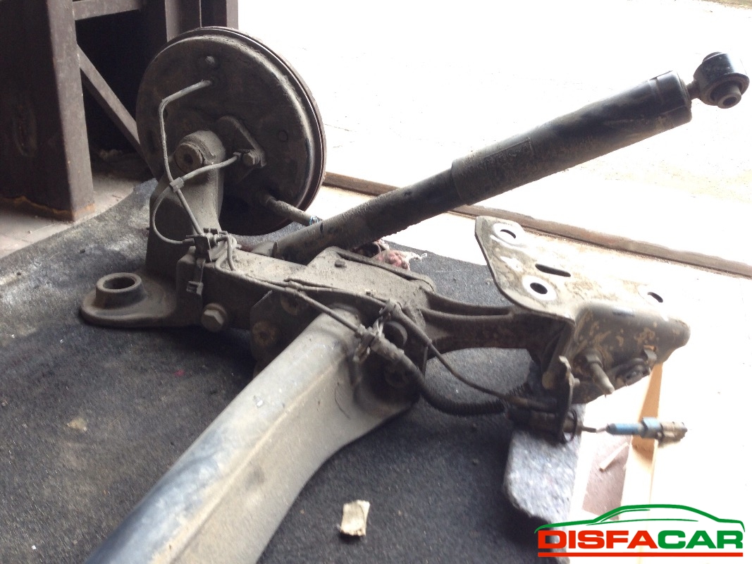 Assale posteriore usato Peugeot 1007 2005, codice KFV – foto 4 di 4